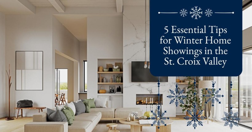 5 Essential Tips for Winter Home Showings in the St. Croix Valley