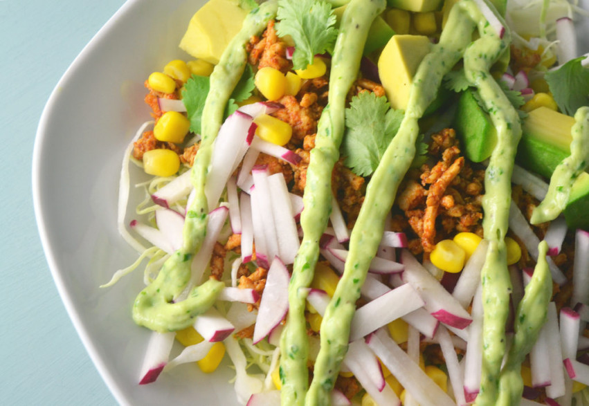 Turkey Taco Bowl