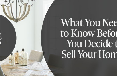5 Things To Know Before Selling Your Home
