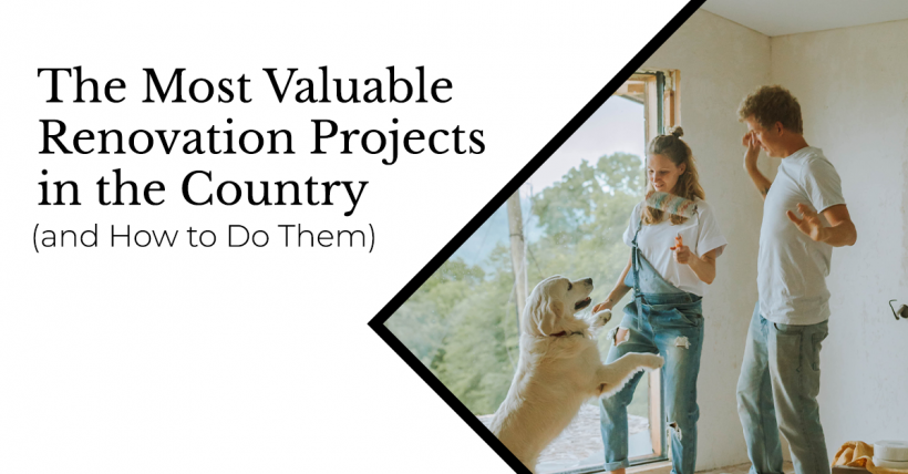 The Most Valuable Renovation Projects in the US (and How to Do Them)