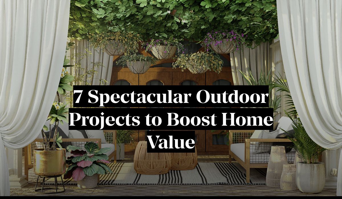 7 Spectacular Outdoor Projects to Boost Home Value