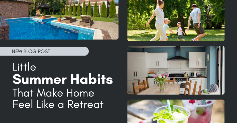 Little Summer Habits That Make Home Feel Like a Retreat
