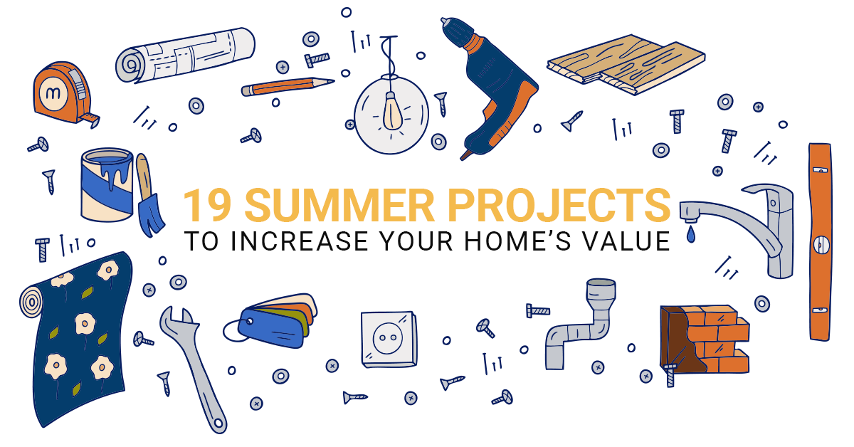 19 Summer Projects To Increase Your Home’s Value