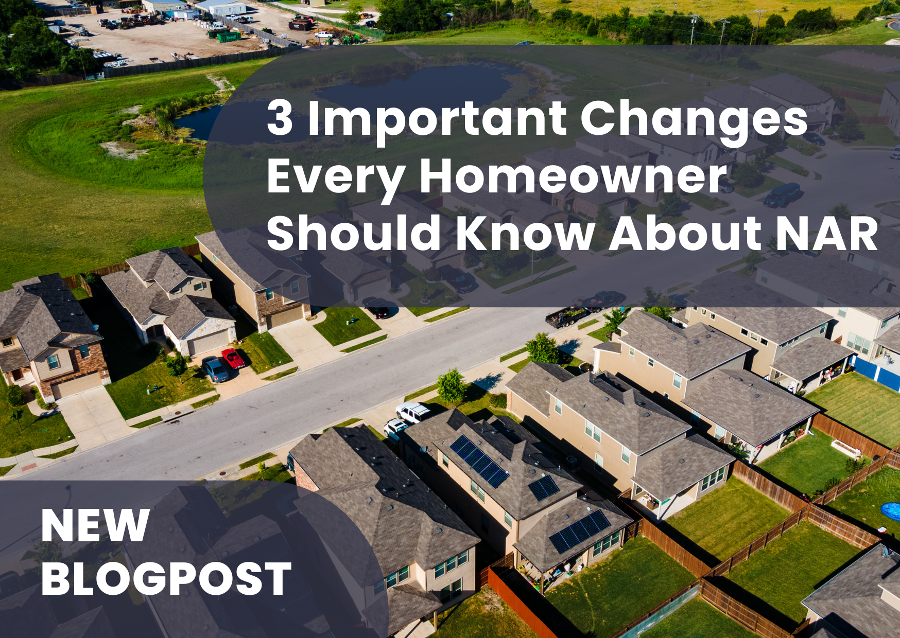 Changes to real estate based on NAR settlement