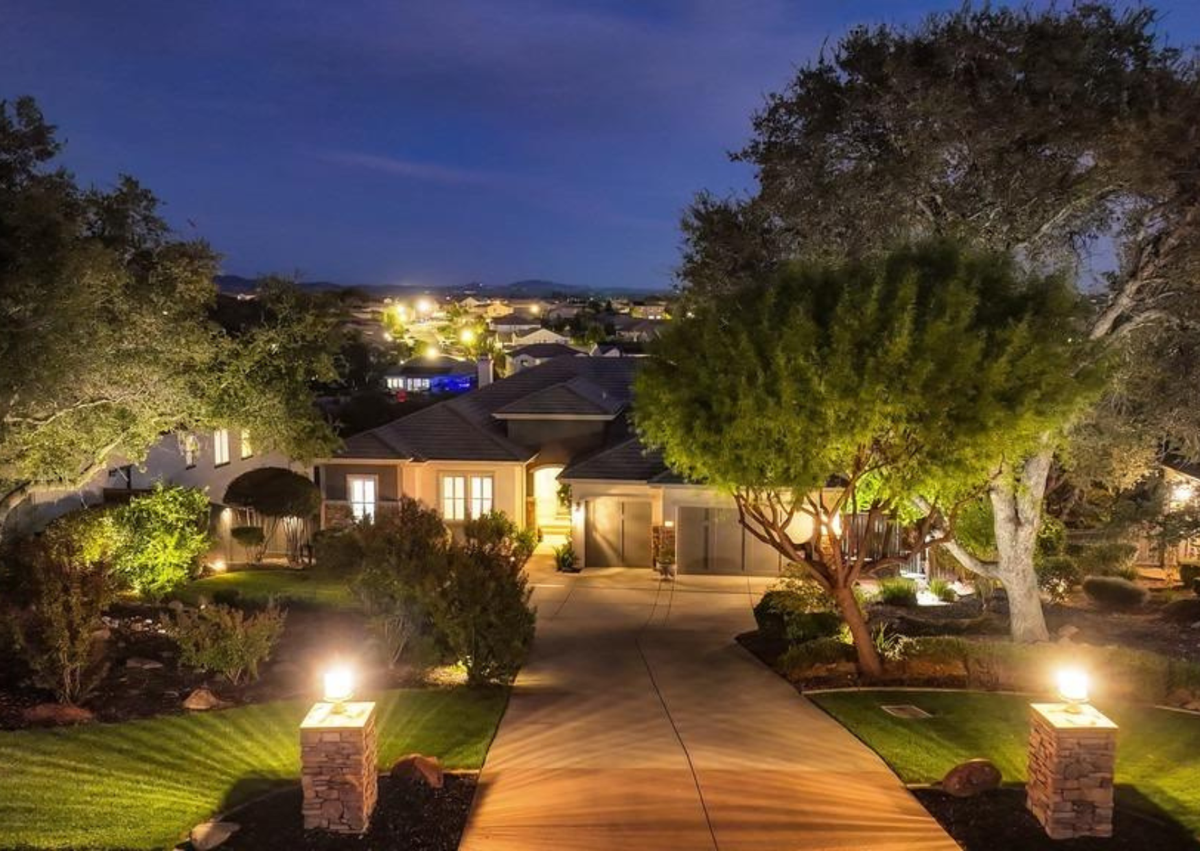 Stoneridge luxury neighborhood in Roseville, CA