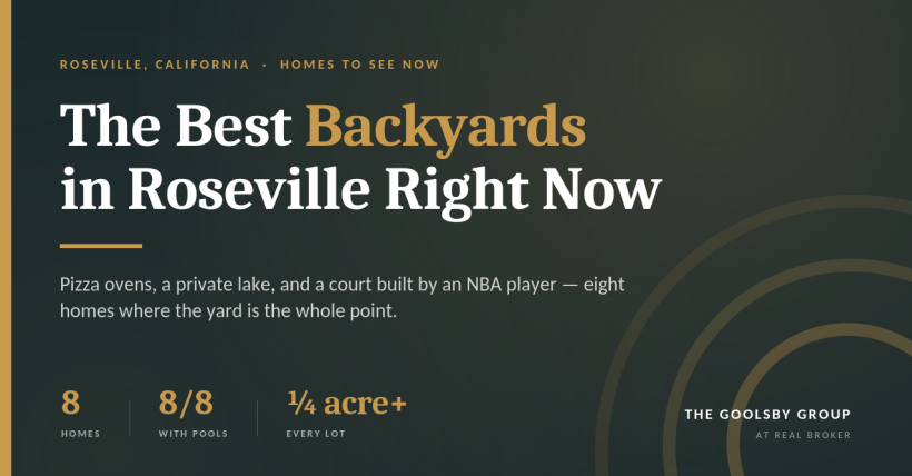 The Best Backyards in Roseville Right Now