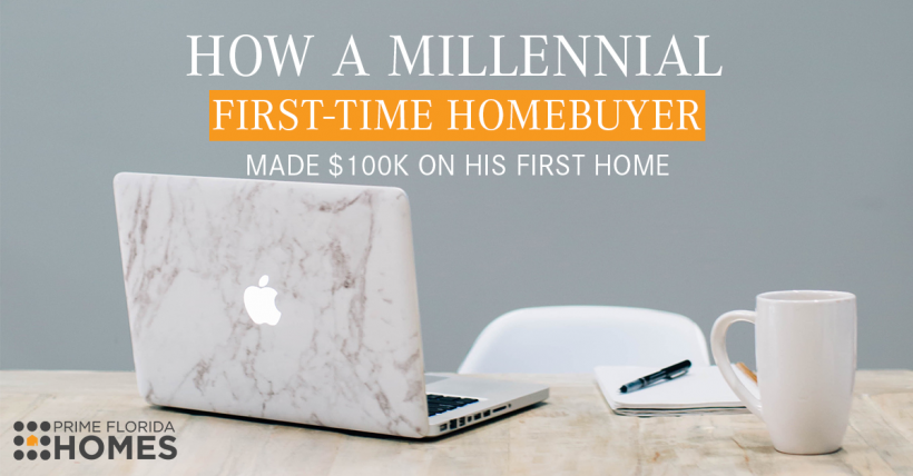 How A Millennial First-Time Homebuyer Made $100K 