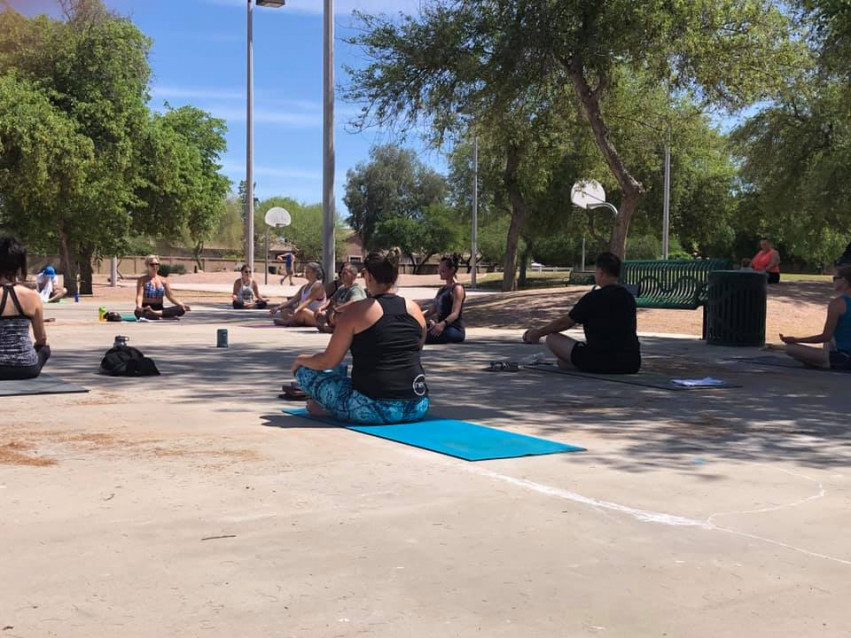 Yoga in The Park
