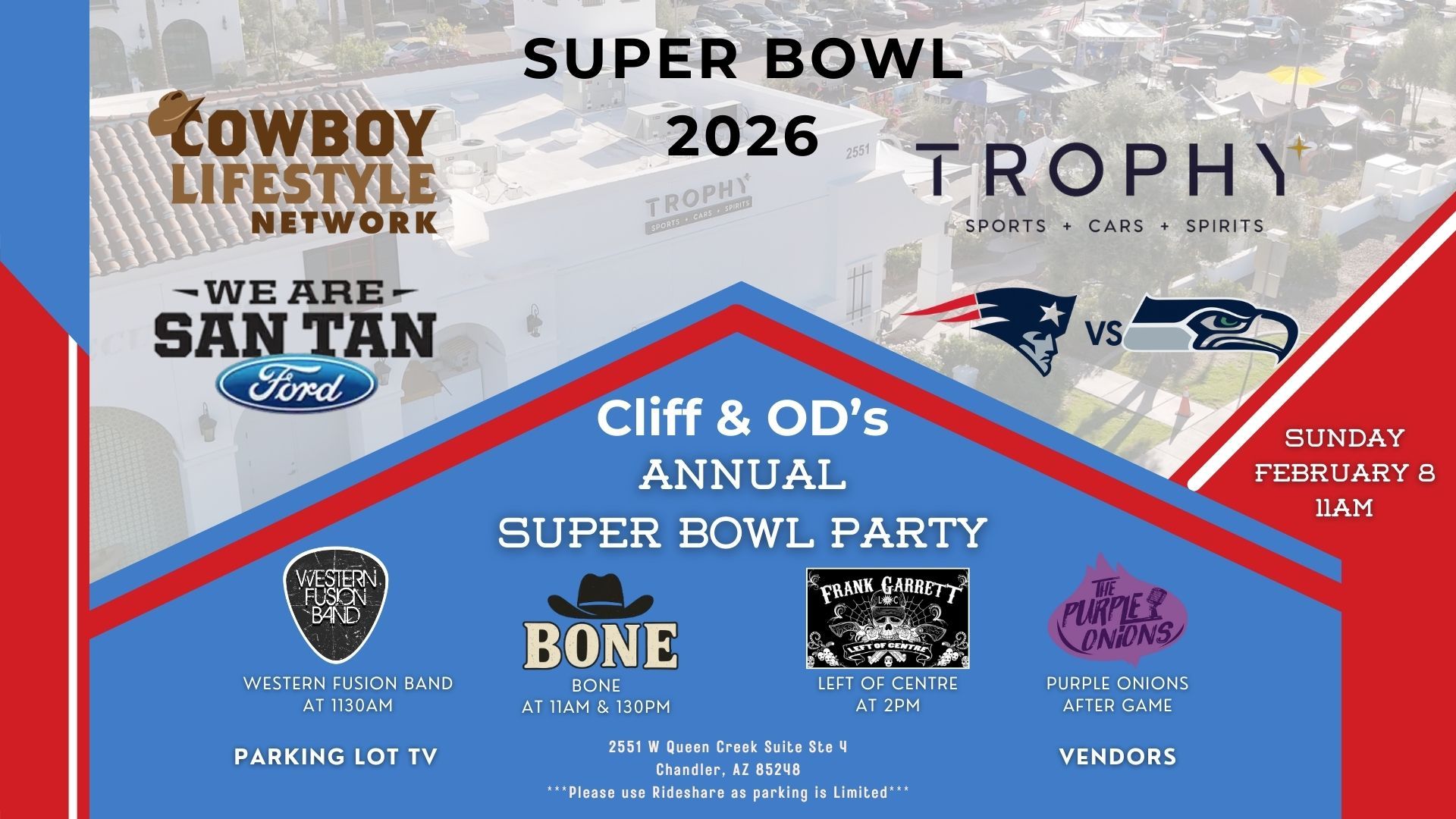 Chandler's Best Super Bowl Party at the Trophy Bar