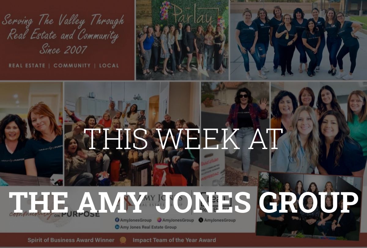 THIS WEEK ATTHE AMY JONES GROUP IT'S YOUR LUCKY DAY :)
