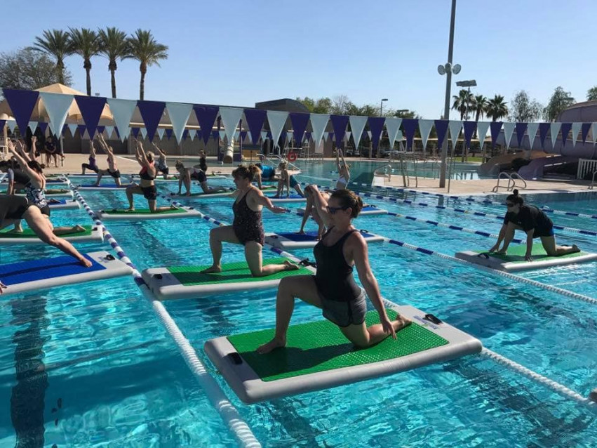 Paddle Board Yoga