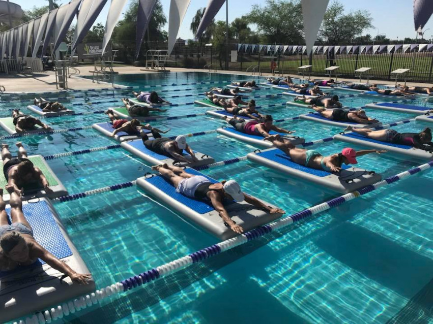 Paddle Board Yoga