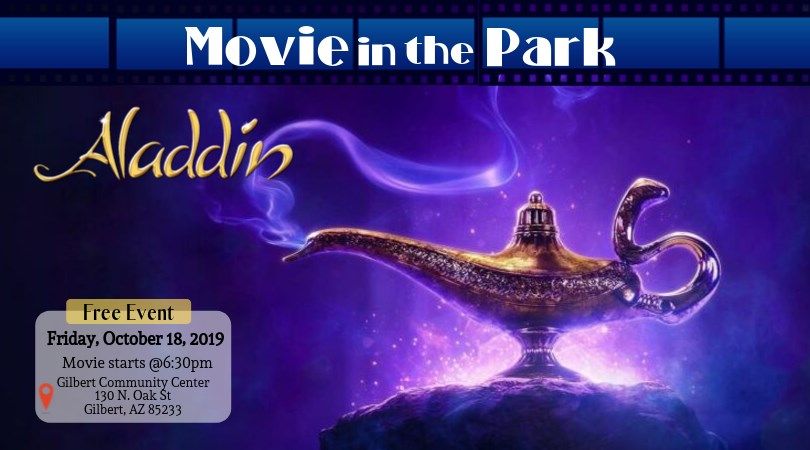 FREE Movie in The Park - Aladdin