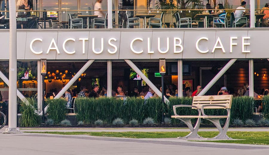 Cactus Club Cafe in Kelowna, BC