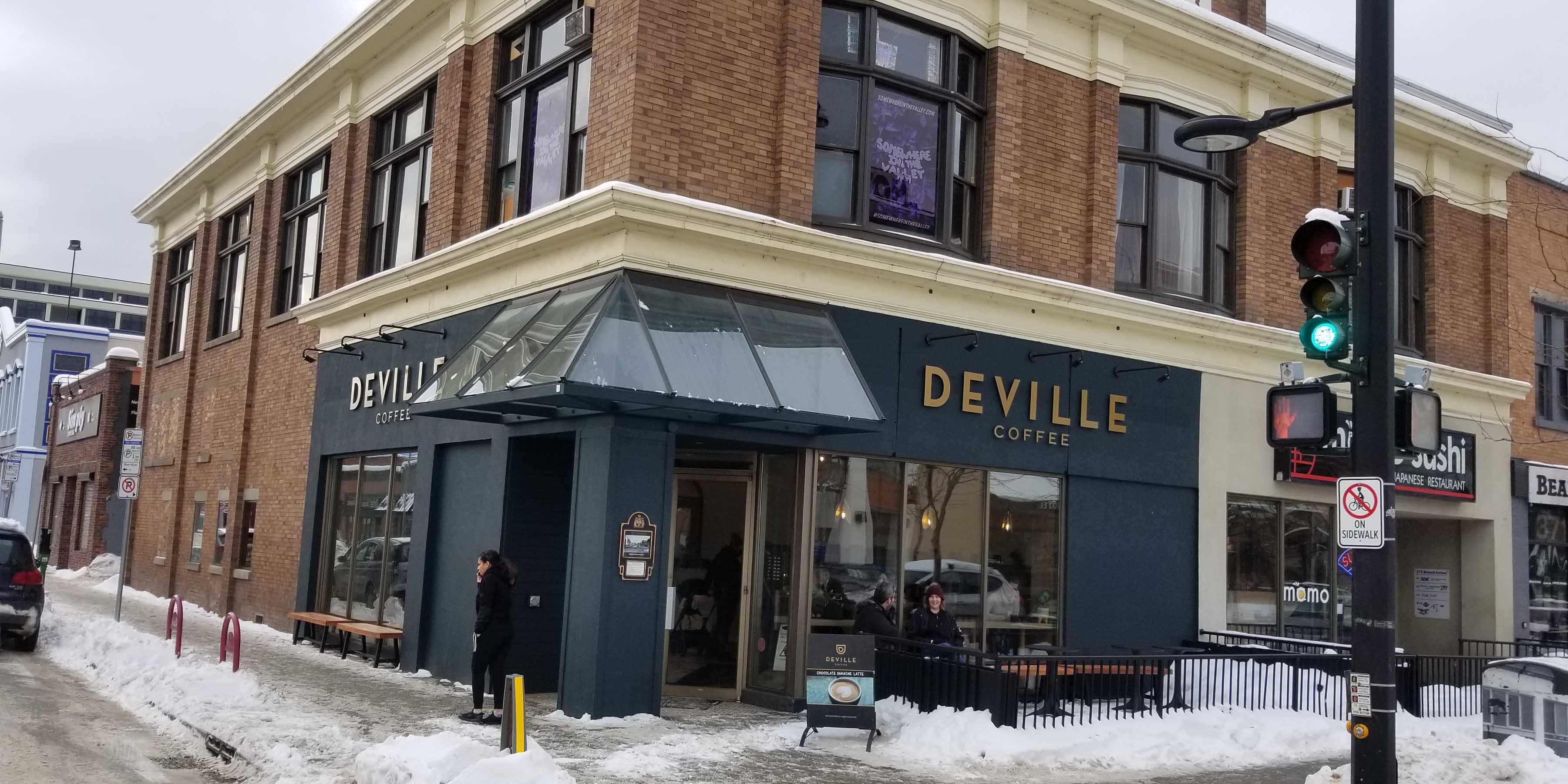 Deville Coffee on Bernard Ave in Kelowna