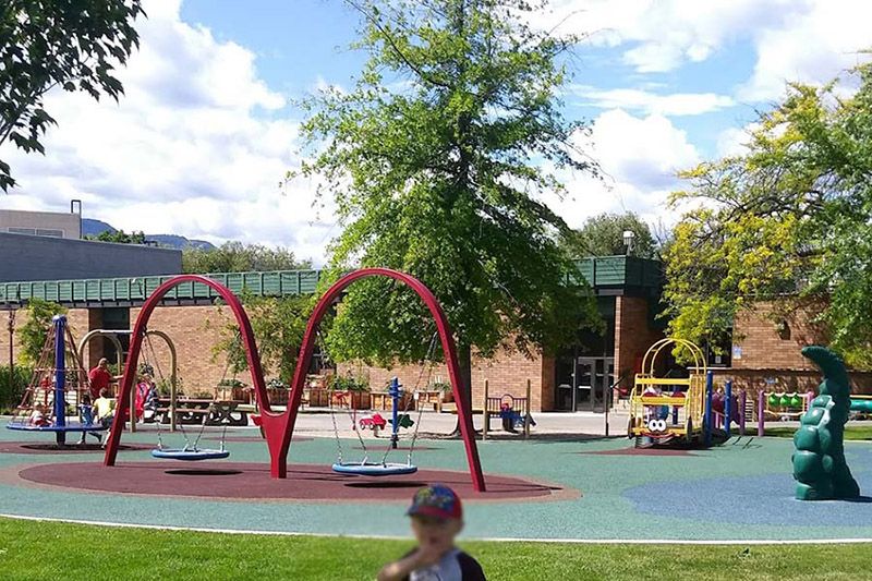 The playground at Parkinson Rec Centre