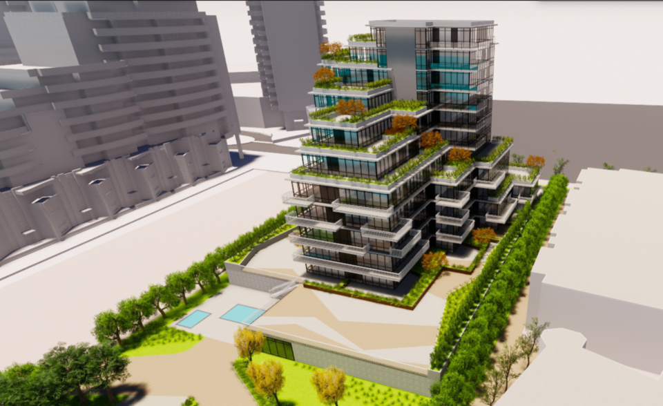 Truswell & Capozzi Kelowna condo presales for Minglian Group presented by Vantage West Realty