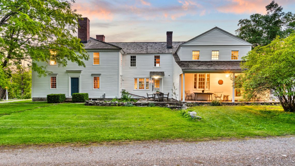 East Hill Farm at twilight