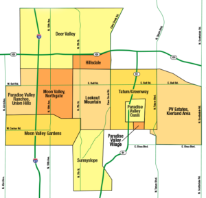 North Phoenix Map
