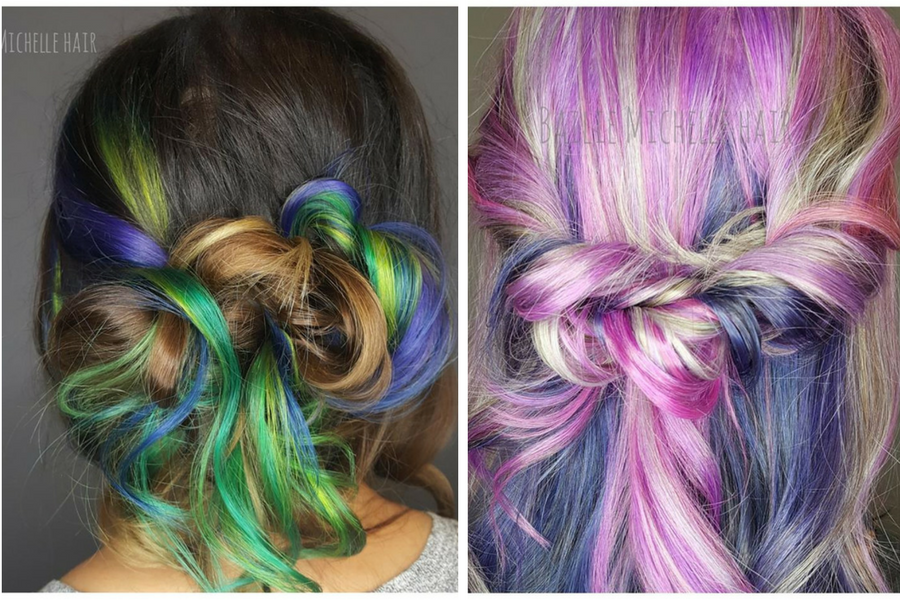 Before and after of this 6+ hour color correction! We are in LOOOVE