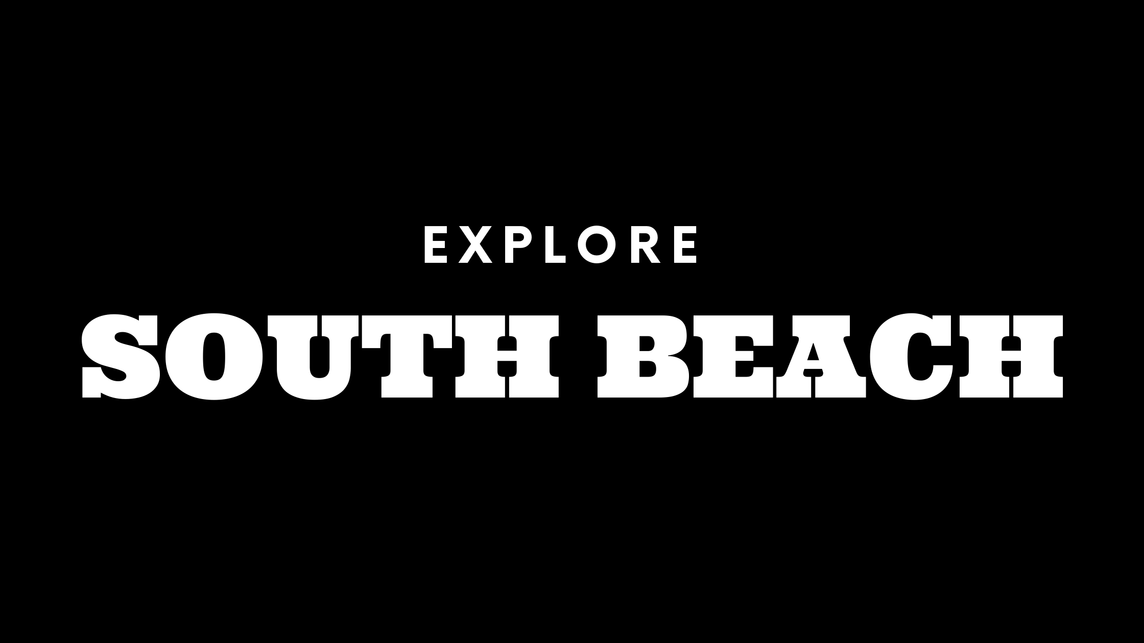 Explore South Beach