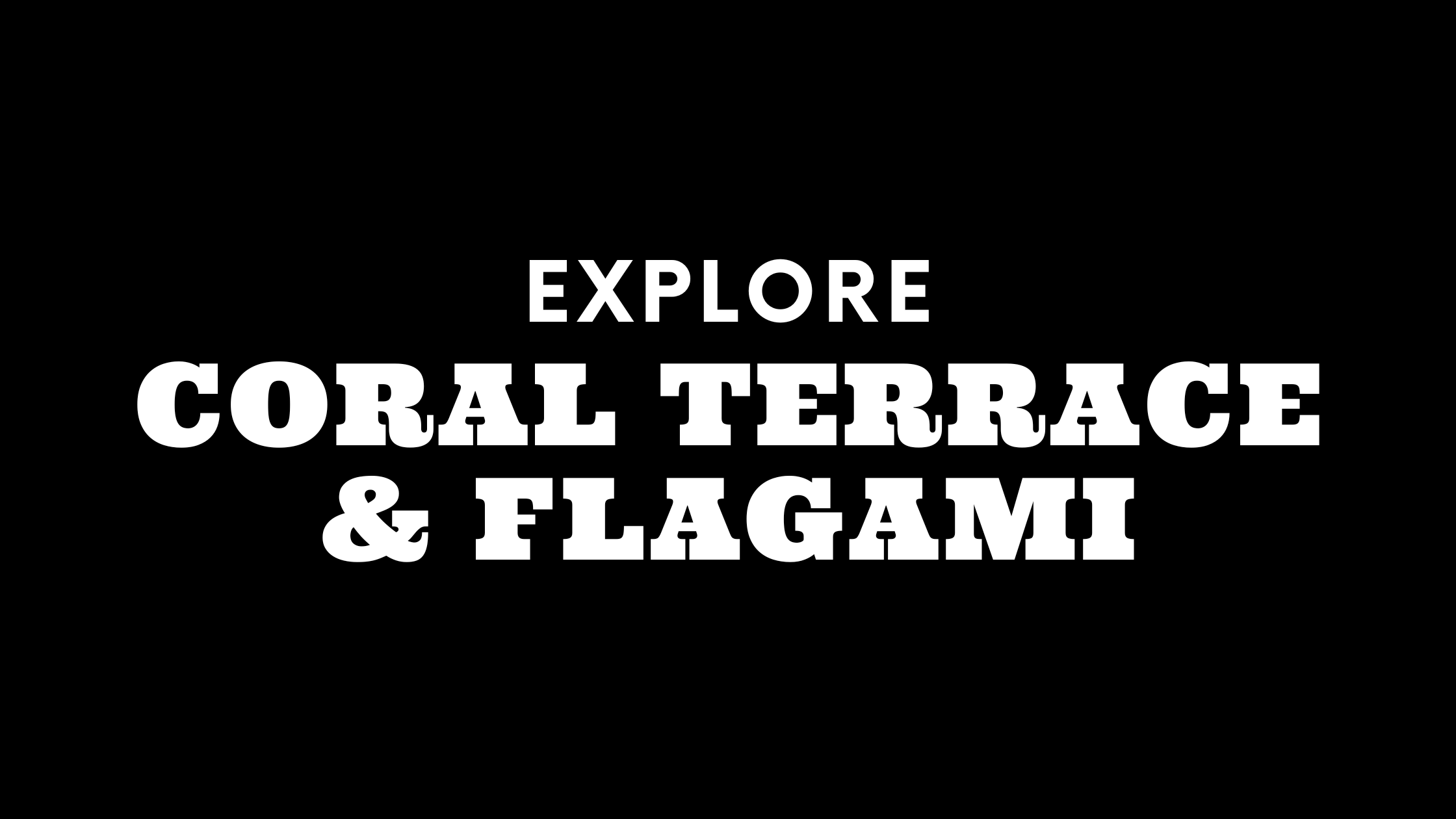 Explore Coral Terrace and Flagami