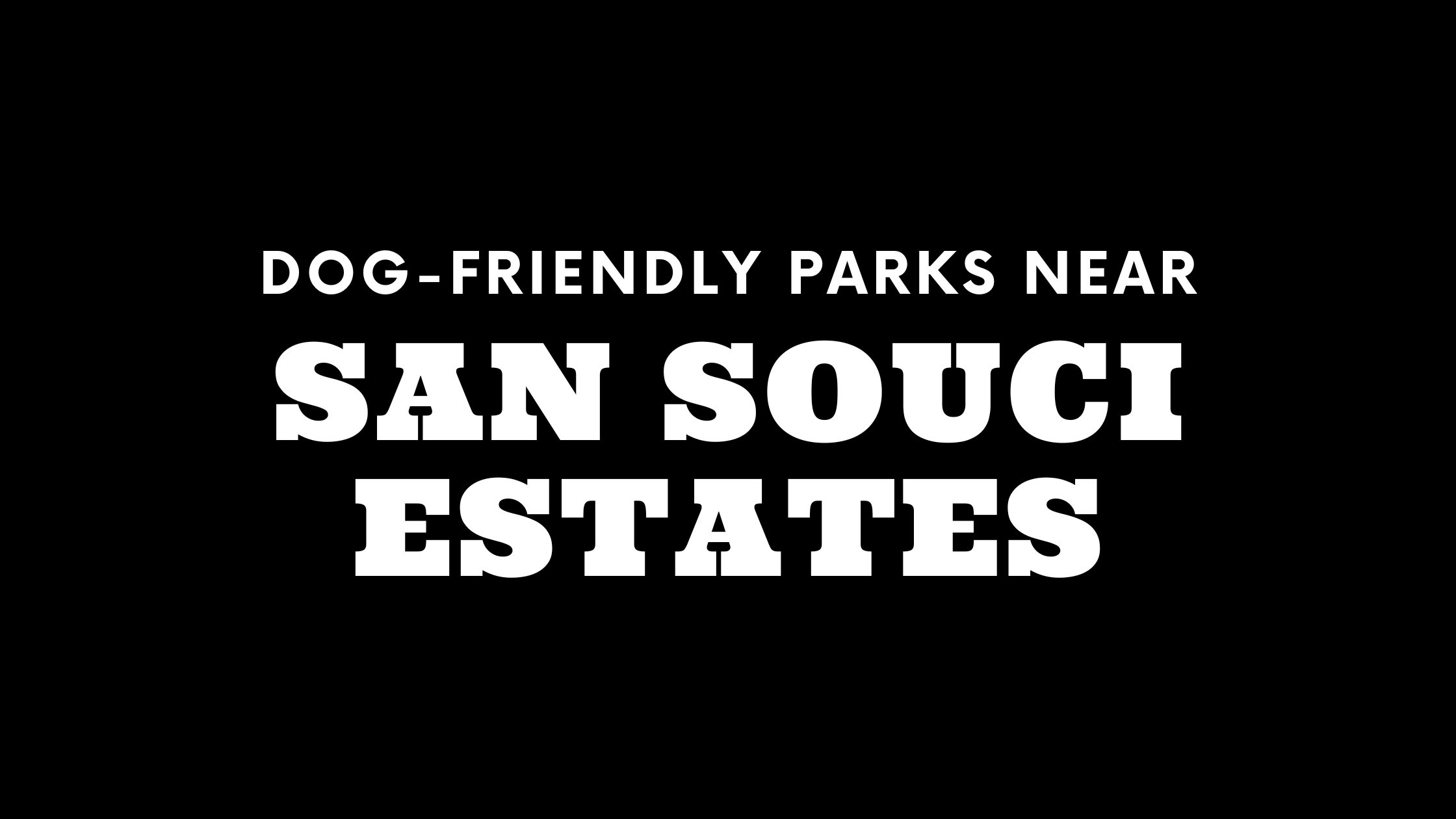 Dog-Friendly Parks Near San Souci Estates