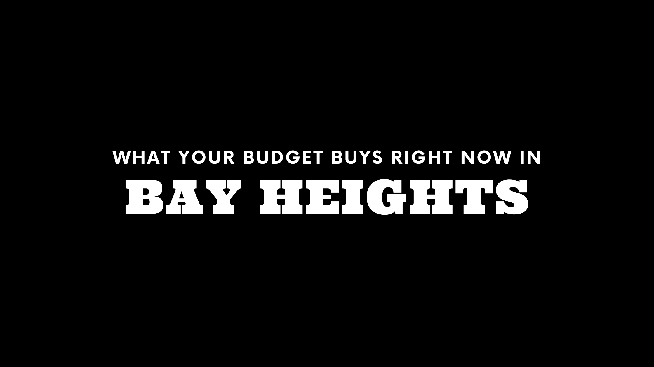 What $2M, $4M, and $6M+ Gets You in Bay Heights Right Now
