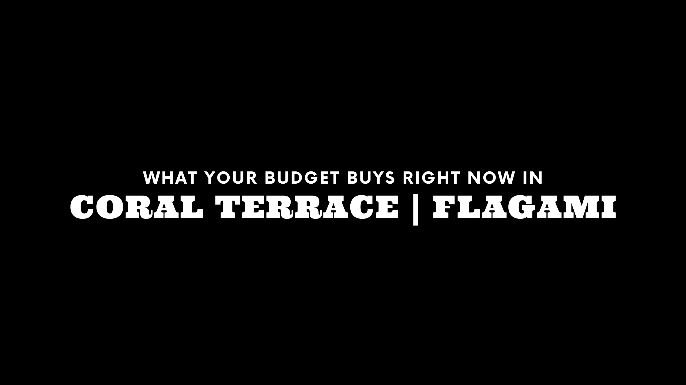 What $400K, 800K, and $1M+ Gets You in Coral Terrace and Flagami Right Now