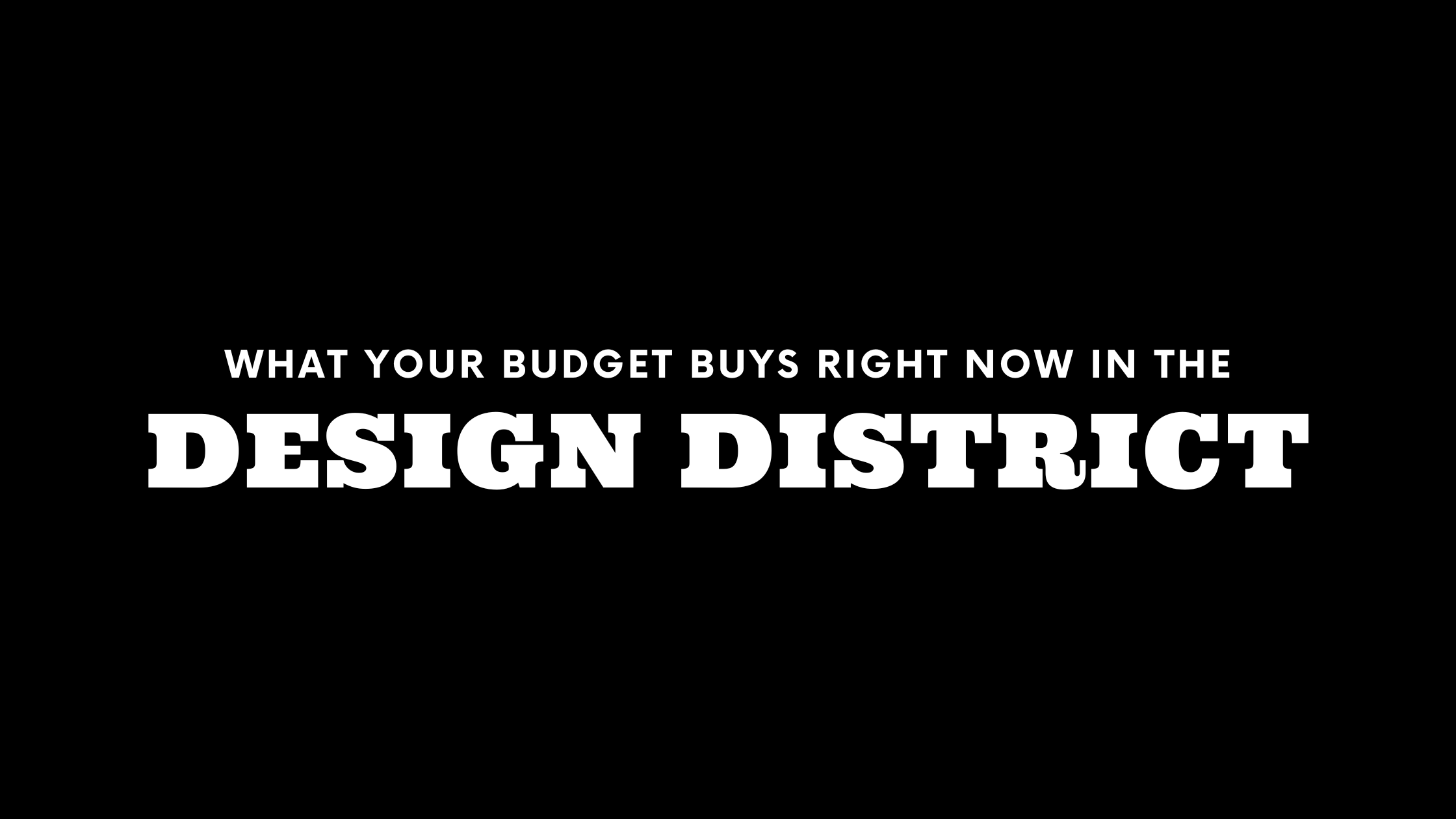 What $500K, $1M, and $2M+ Gets You in the Design District Right Now