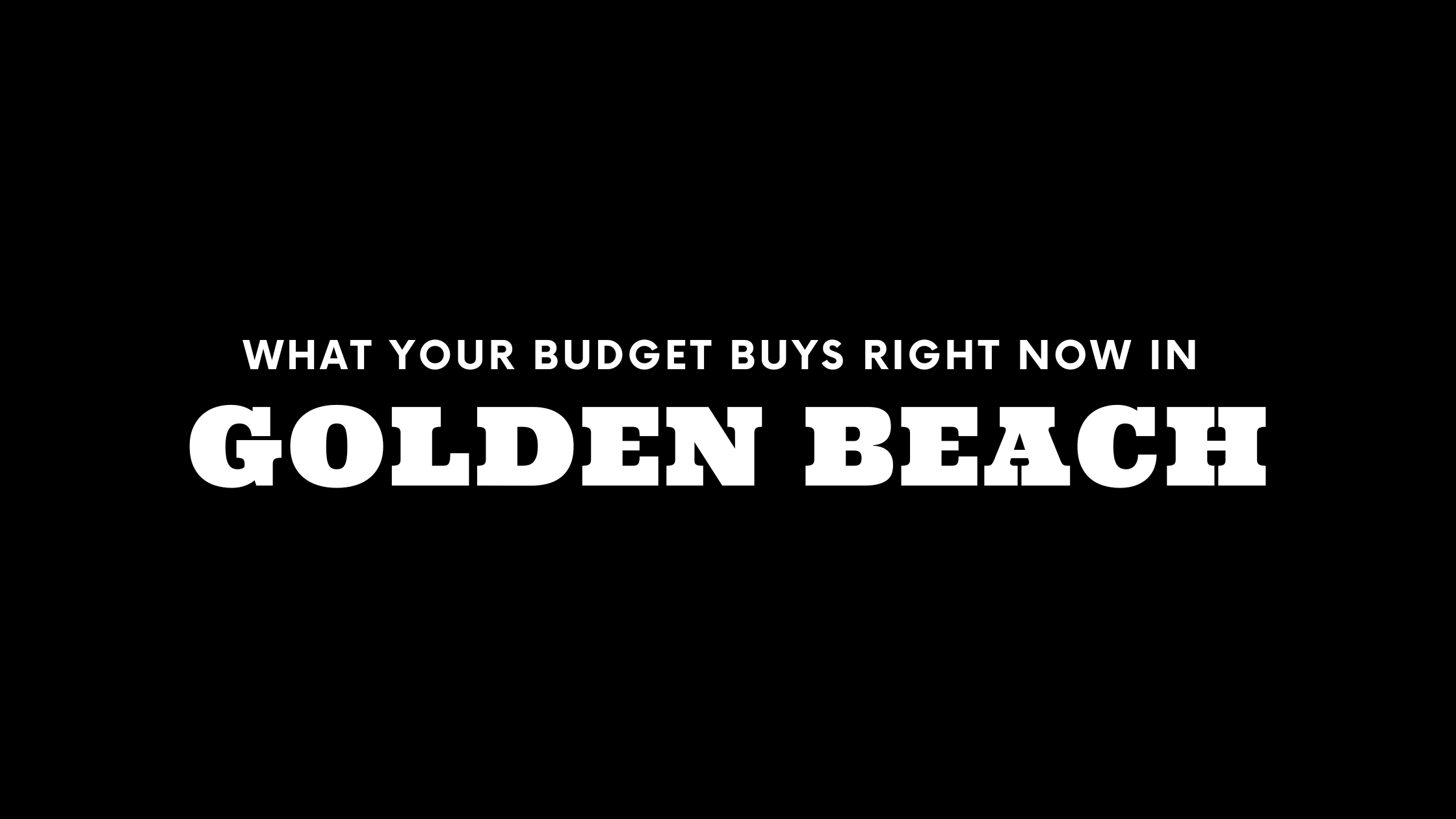 What $5M, $15M, and $25M+ Gets You in Golden Beach Right Now