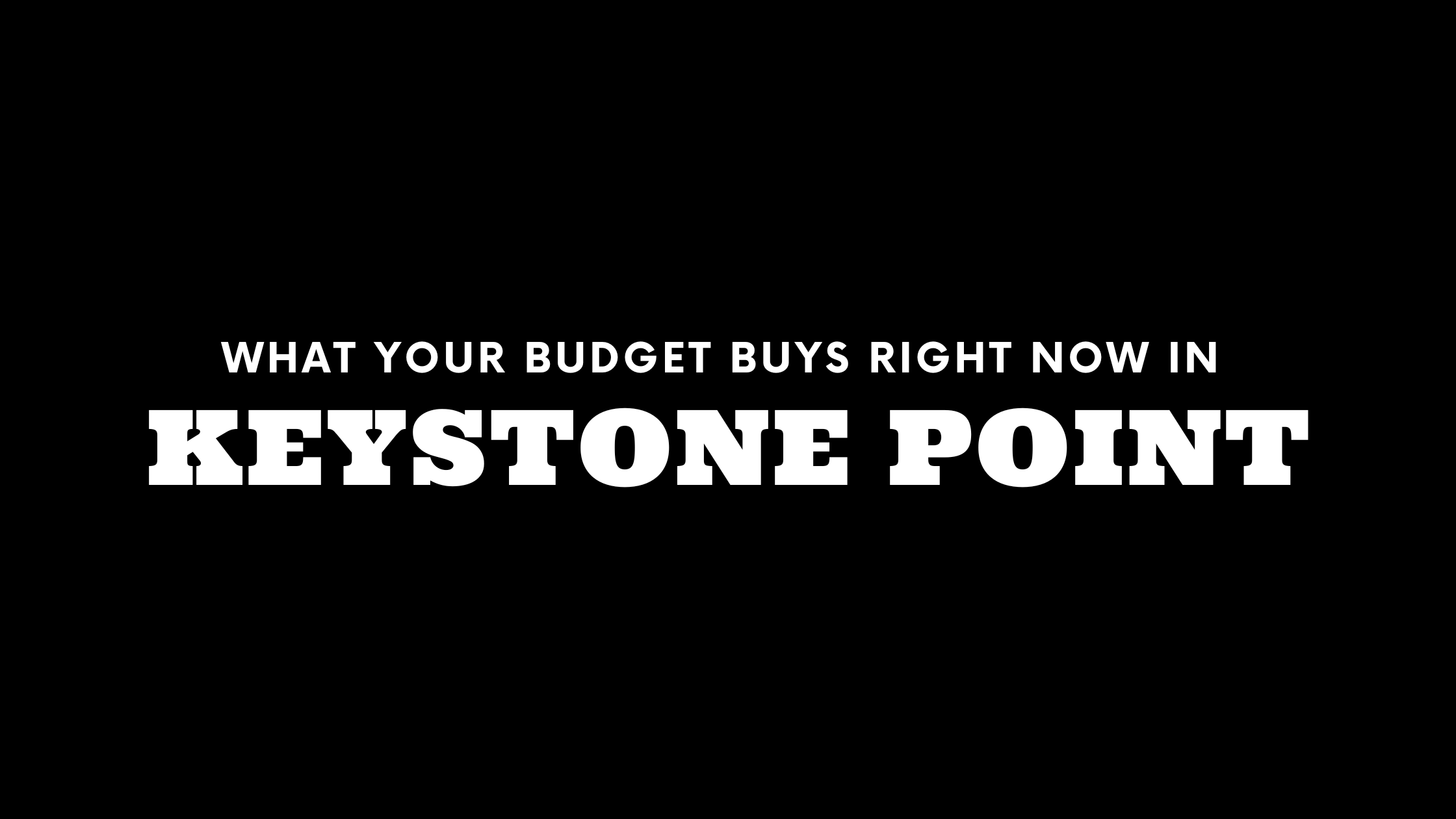 What $2M, $4M, and $6M+ Gets You in Keystone Point Right Now