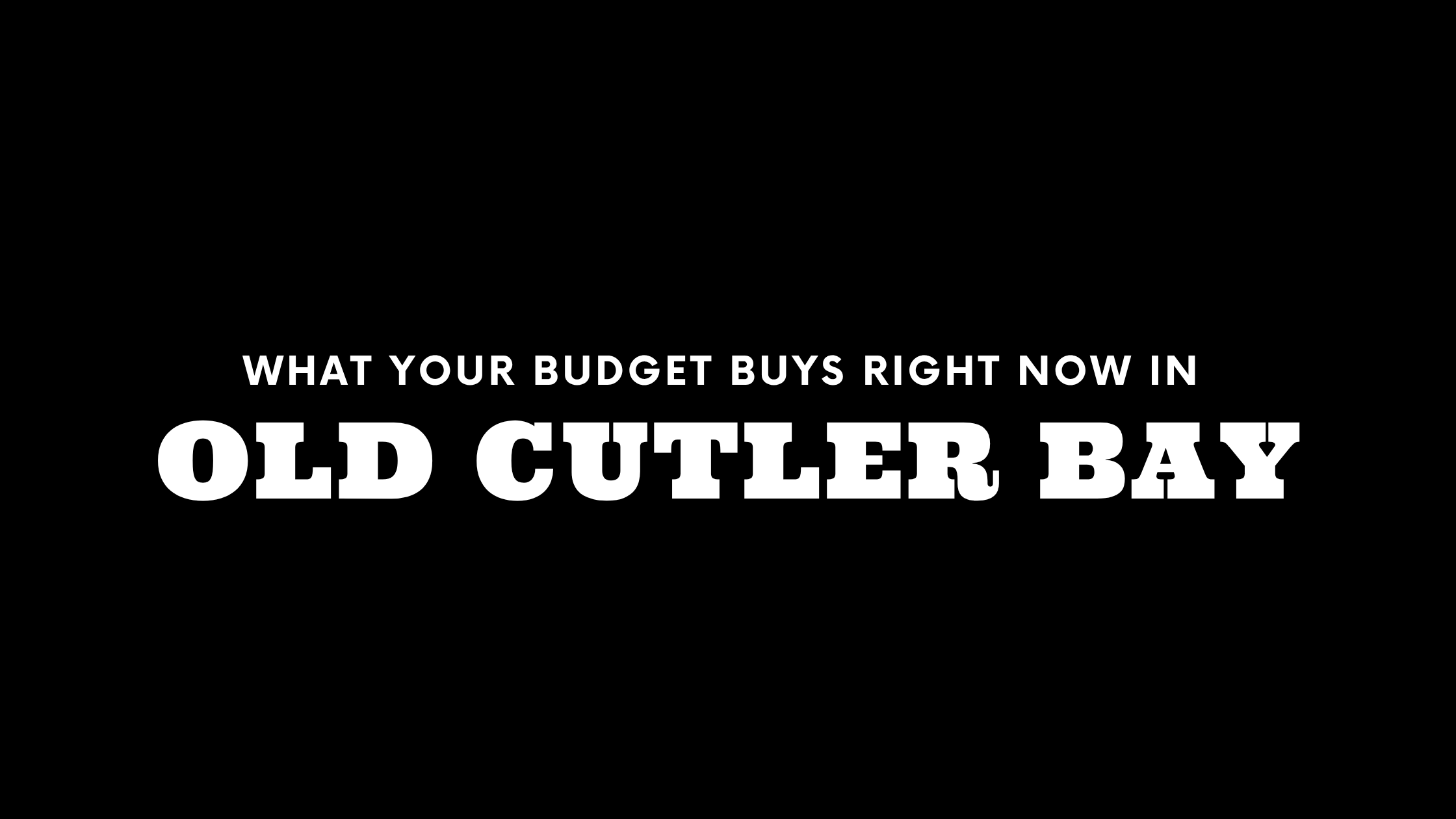 What $10M, $20M, and $30M+ Gets You in Old Cutler Bay Right Now
