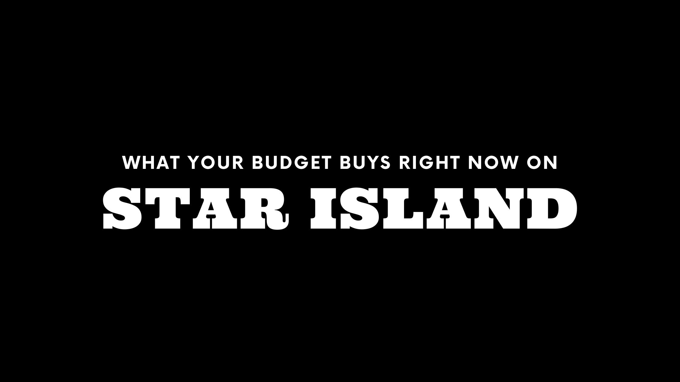 What $20M, $30M, and $50M+ Gets You on Star Island Right Now 