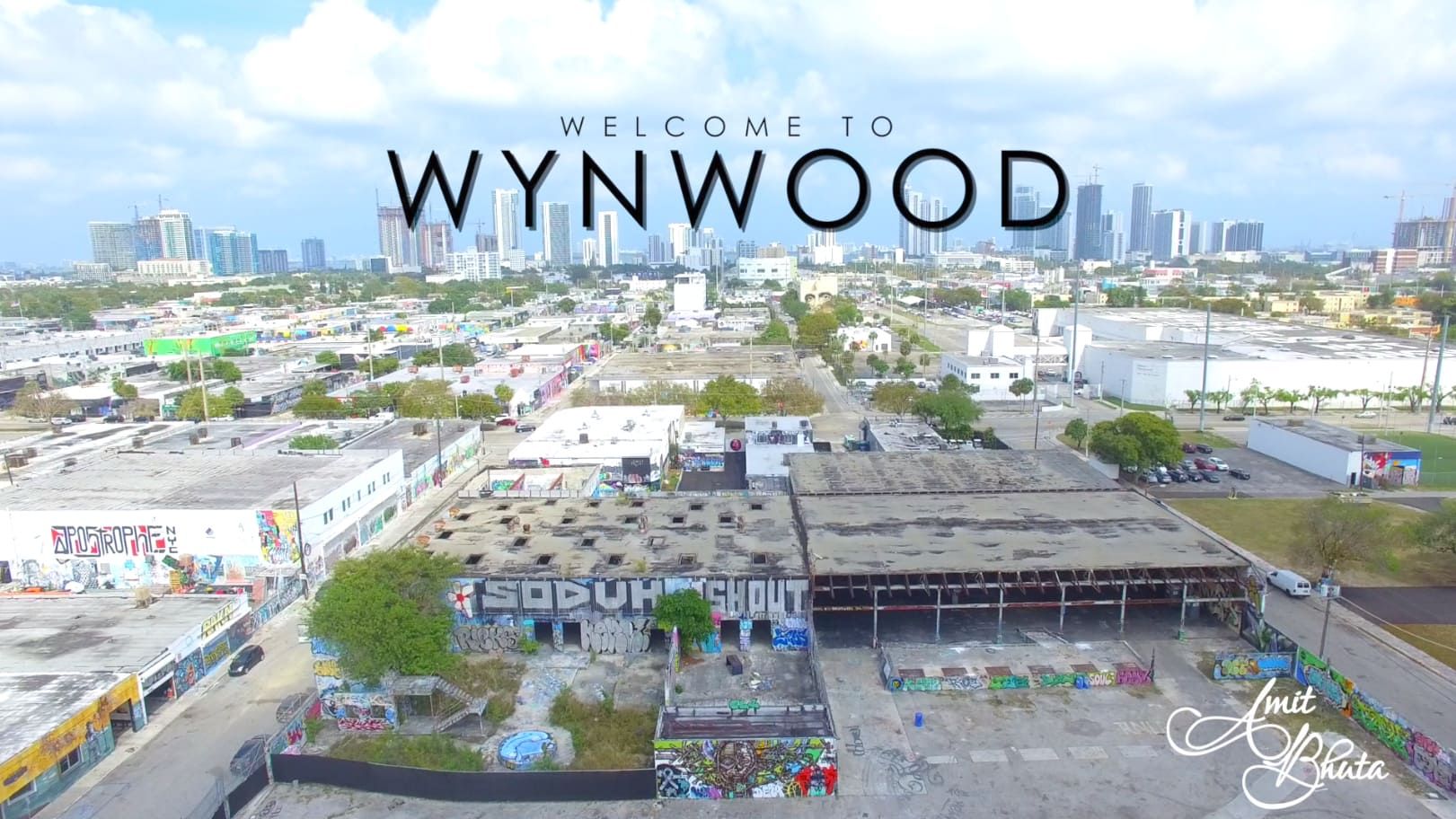 The Design District and Wynwood Drone and Neighborhood Video