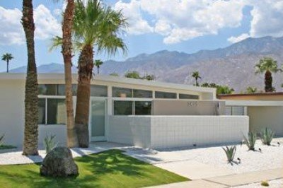 Exterior of Palm Springs home