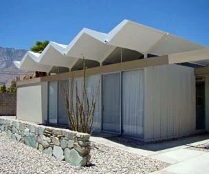 Wexler's all-steel homes.