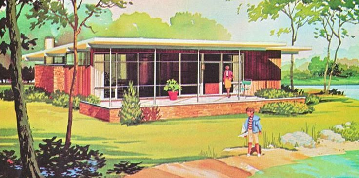 Midcentury Homes:  Creative Design With a Small Footprint