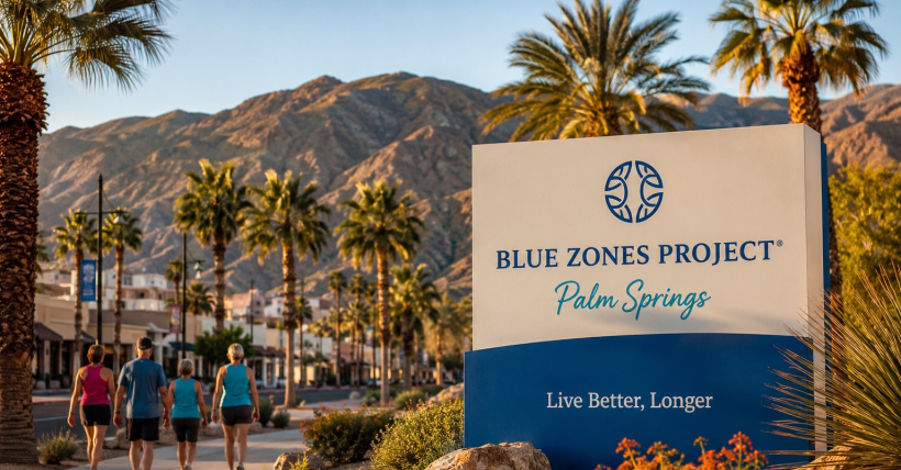 Blue Zones Palm Springs: Could the Desert Become One of America’s Healthiest Communities?