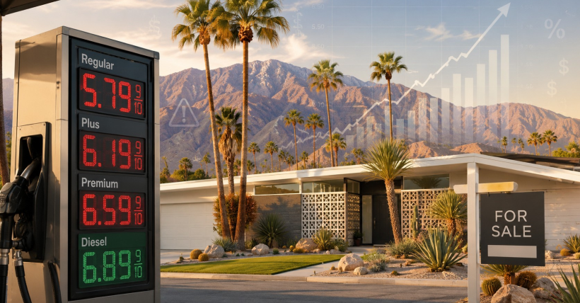 How the Iran War, Gas Prices and Interest Rates Could Affect Palm Springs Real Estate in 2026
