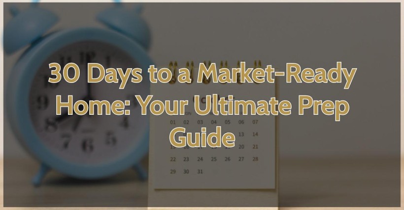 30 Days to a Market-Ready Home: Your Ultimate Prep Guide