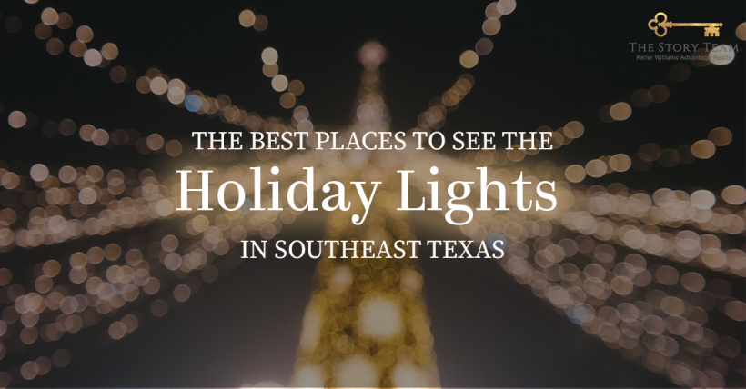 The Best Places To See The Holiday Lights in Southeast Texas