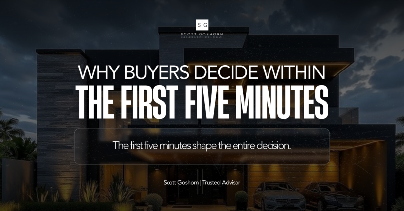 Why Buyers Decide Within the First Five Minutes | Scott Goshorn