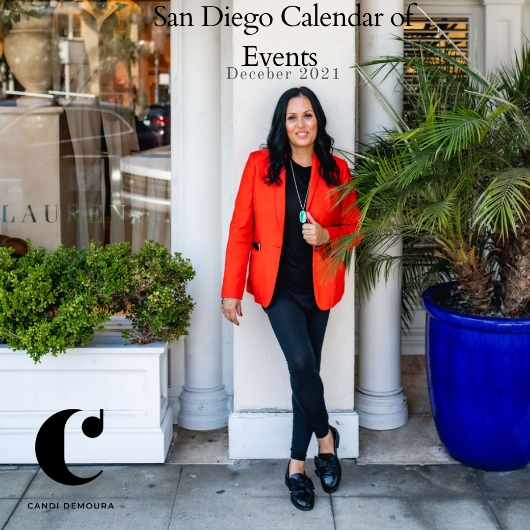 December 2021 San Diego Calendar of Events Copy Copy