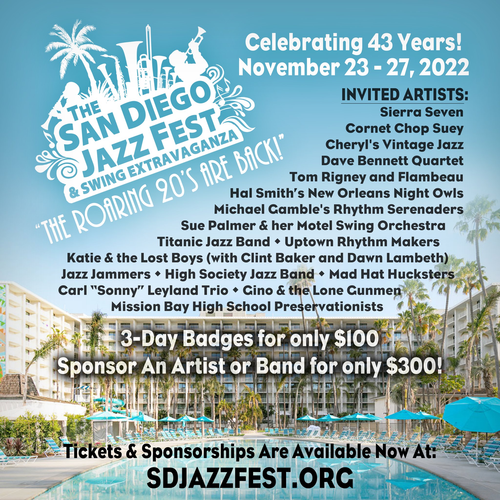 San Diego Jazz Fest and Swing Extravaganza