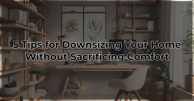 5 Tips for Downsizing Your Home Without Sacrificing Comfort