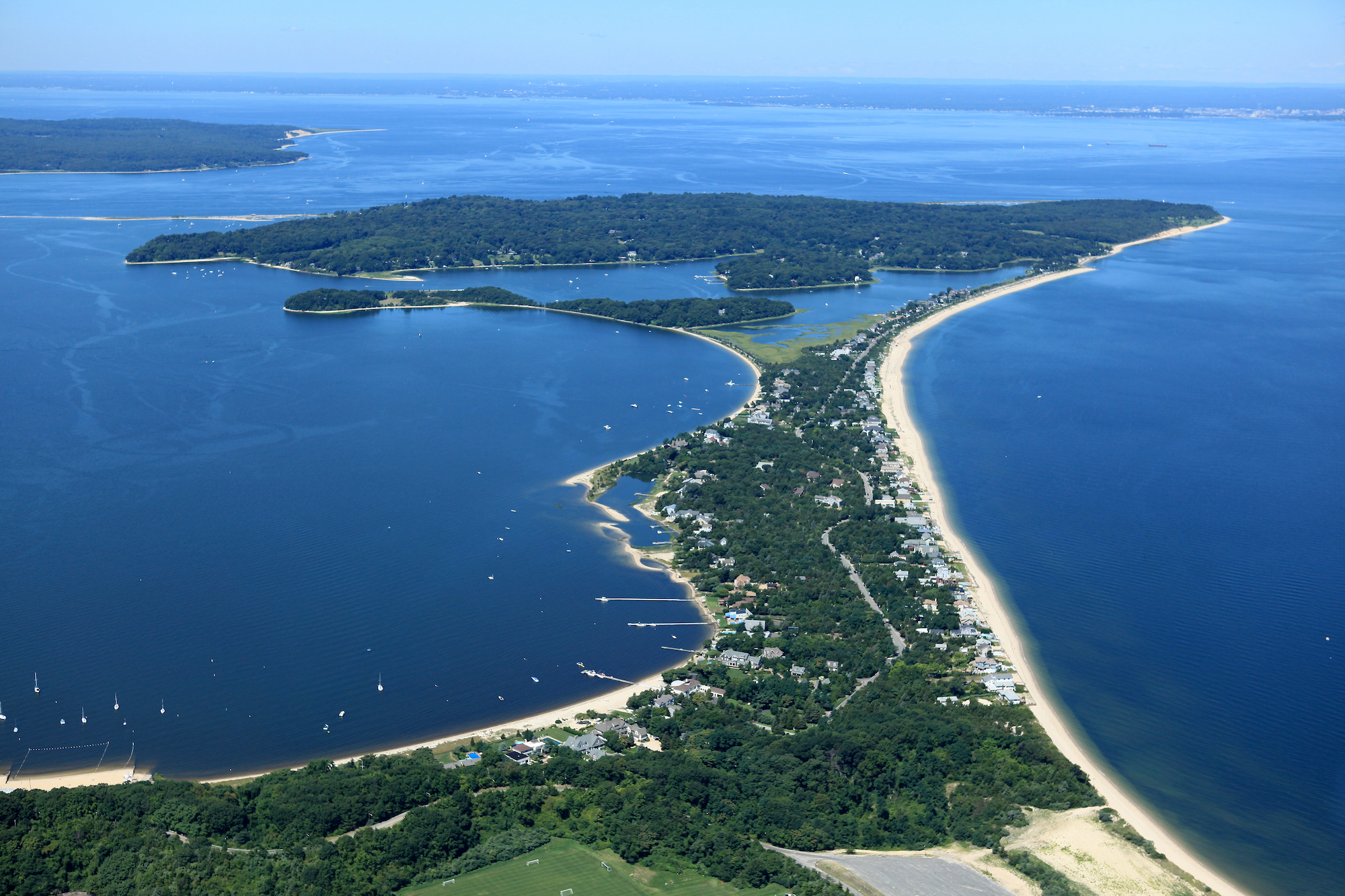Five Harbors beaches and boating