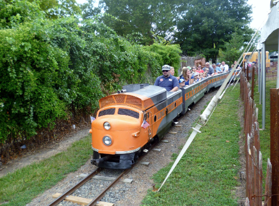 Greenlawn-Centerport Historical Society Lollipop Farm train