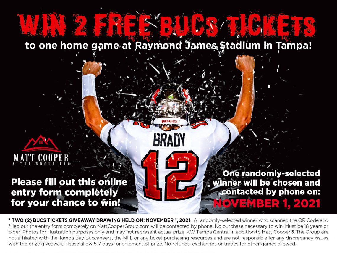 Win Free Bucs Tickets