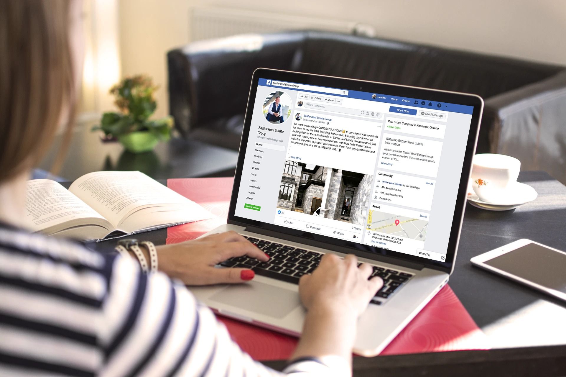 Facebook Marketing Sadler Real Estate Group